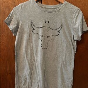 The Rock Under Armour Gray T-Shirt